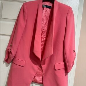 Zara Women's Pink Blazere